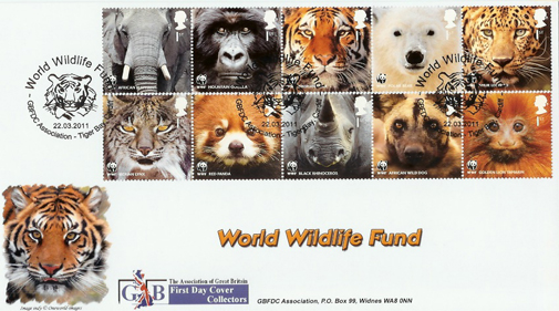 GBFDC WWF First Day Cover